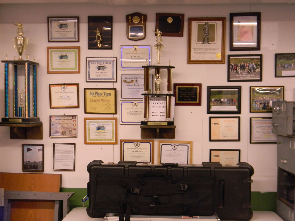BRCVR&GC Club House - trophies and awards