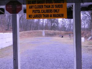 BRCVR&GC Pistol House - 50 yard pistol range