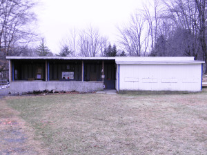 BRCVR&GC rifle house - view from range